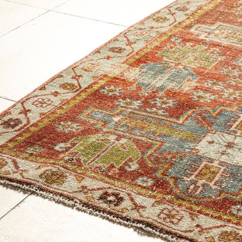 District Loom Antique Heriz Runner Rug-Dahl