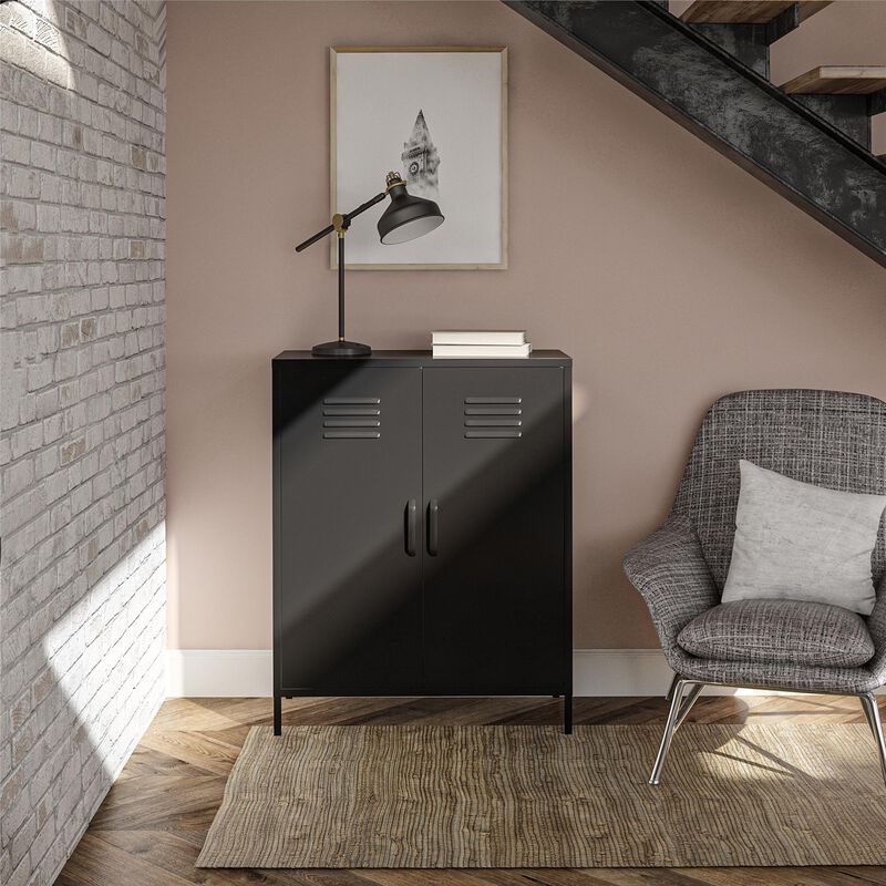 Shadwick 2 Door Metal Locker Storage Cabinet