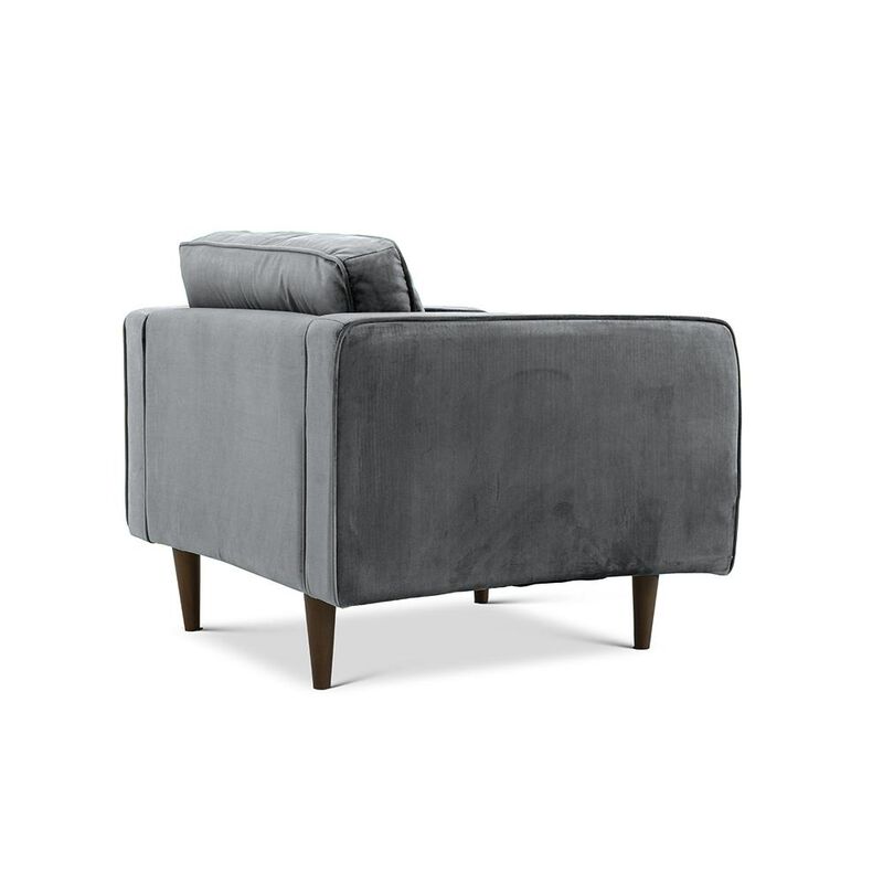 Ashcroft Furniture Co Casey Velvet Lounge Chair