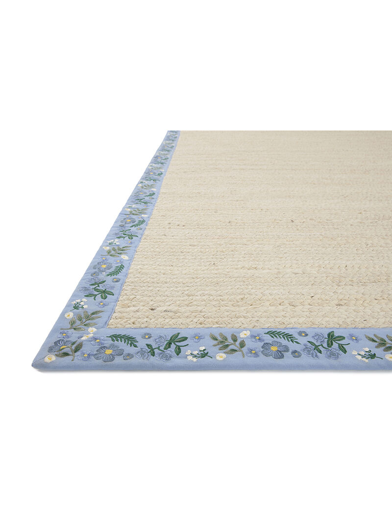 Costa COS01 Ivory/Periwinkle 7'9" x 9'9" Rug