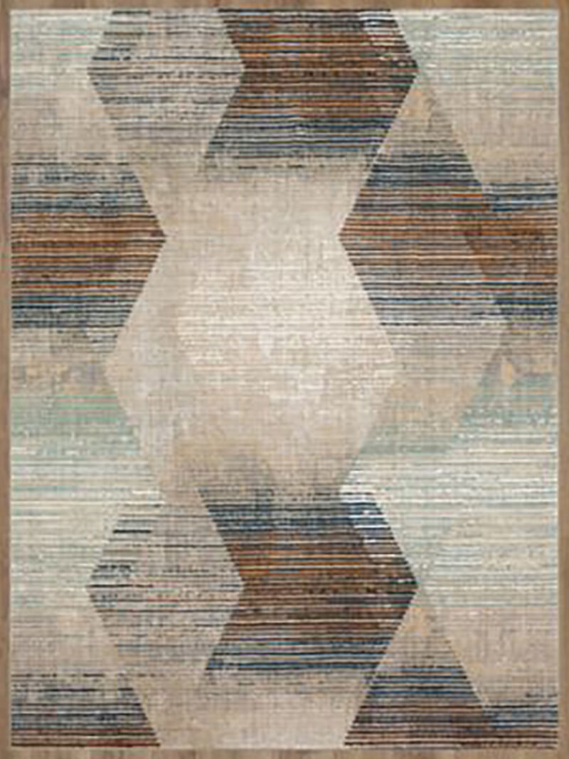 Epiphany Precarious Stria Frost gray 9' 6" X 12' 11" Rug