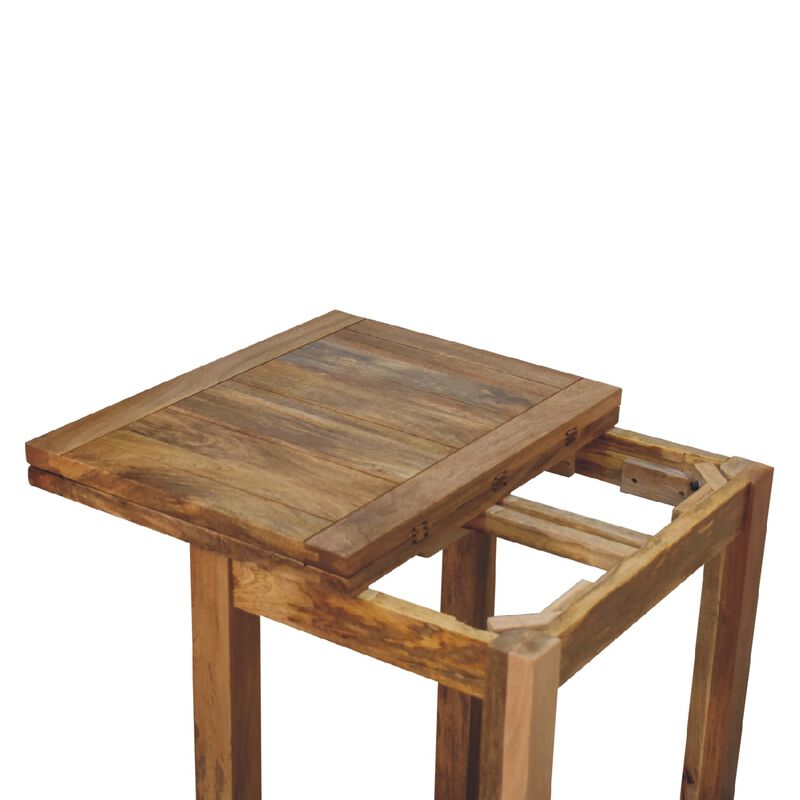 Mini Oak-ish Soild Wood Butterfly Dining Table