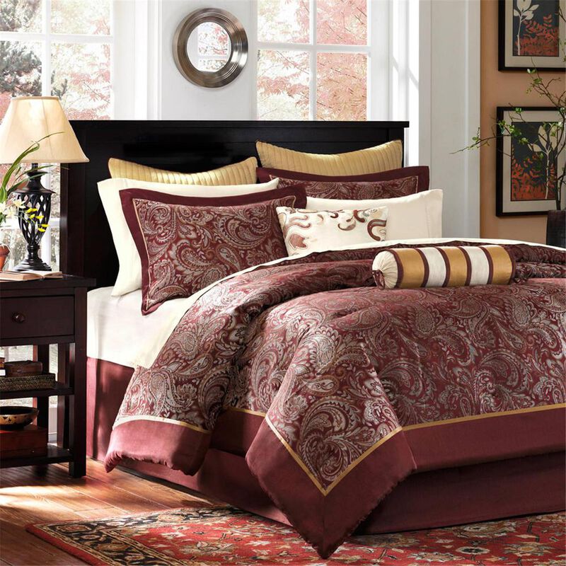 Belen Kox 12-Piece Comforter Set with Piping, Belen Kox