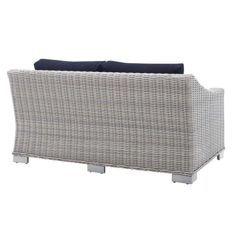 Modway - Conway Sunbrella® Outdoor Patio Wicker Rattan Loveseat