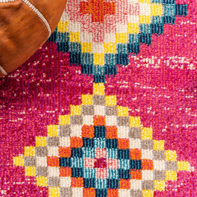 Tribal Love Geometric Area Rug