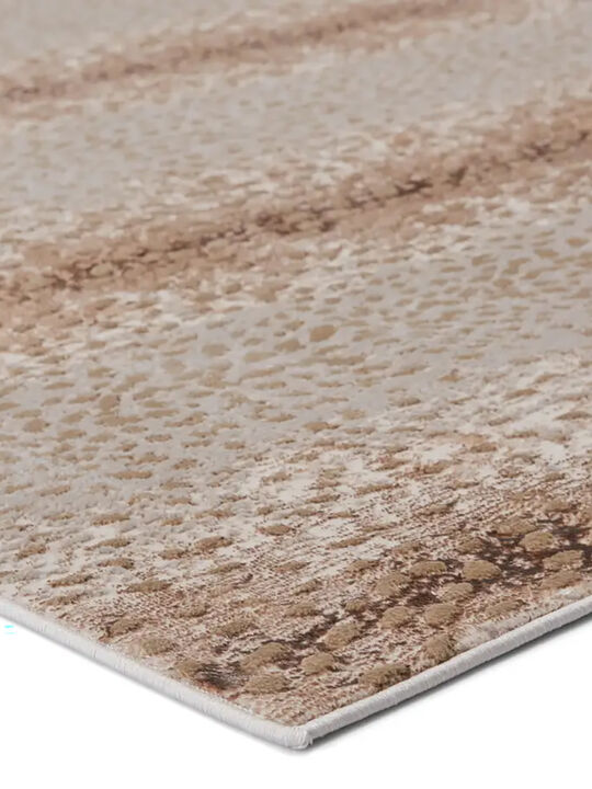 Catalyst A x is Tan/Taupe 9'6" x 13' Rug