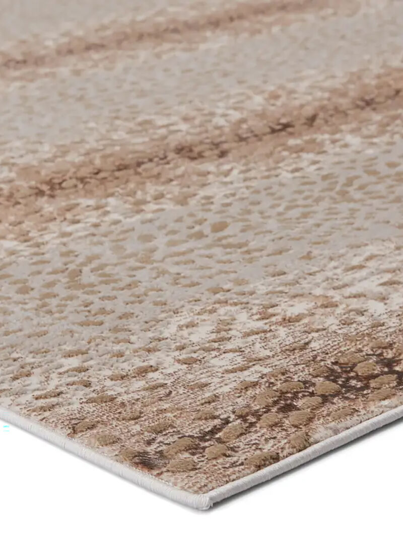 Catalyst A x is Tan/Taupe 2'2" x 8' Runner Rug