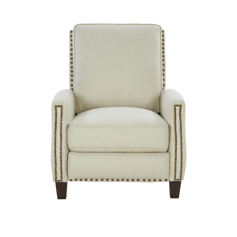 Barcalounger Melrose Recliner, Linen Cream / Fabric