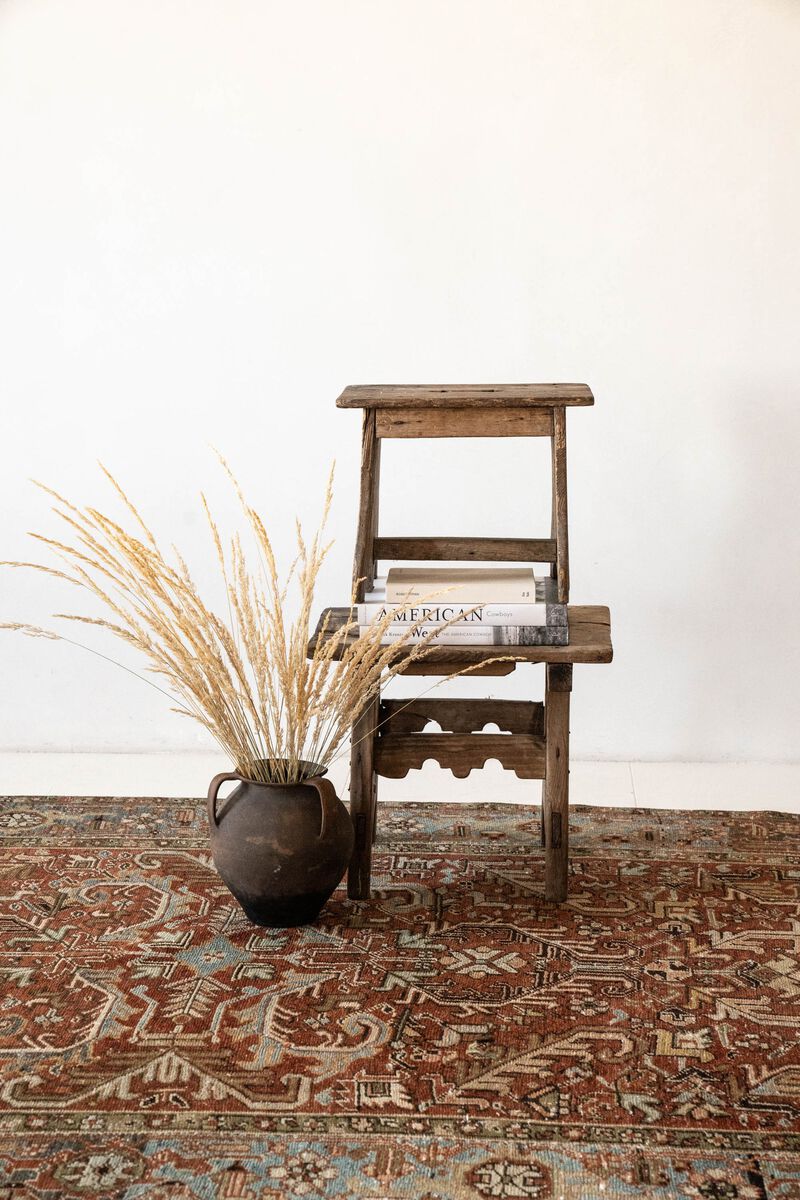 District Loom Vintage Heriz area rug-Herron