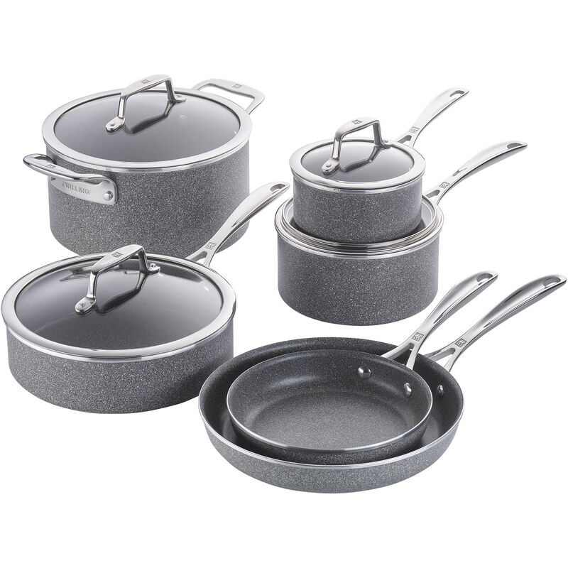 ZWILLING Vitale 10-pc Aluminum Nonstick Cookware Set