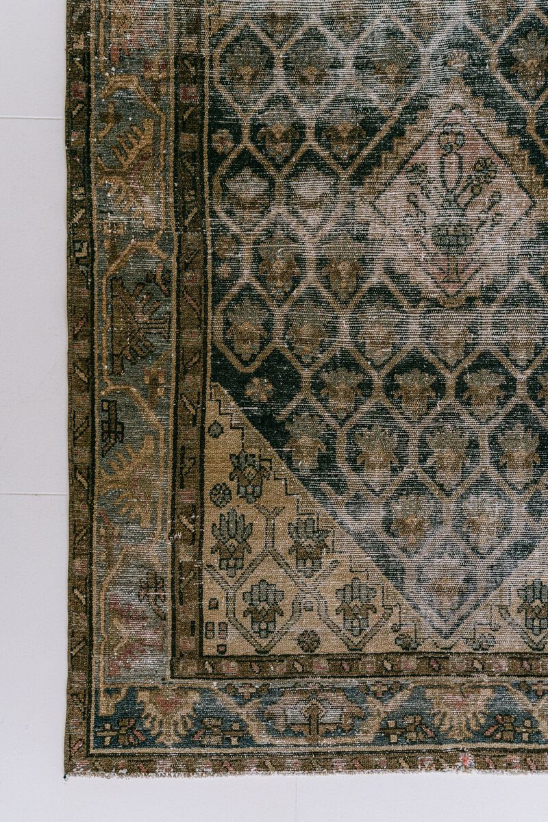 District Loom Vintage Malayer scatter rug-Dune