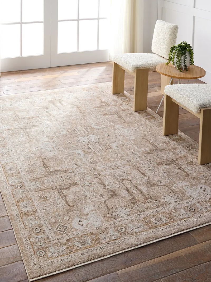 Lilit Lechmere Tan/Taupe 3' x 10' Runner Rug