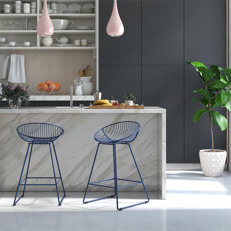 Ellis Wire Counter Height Bar Stool