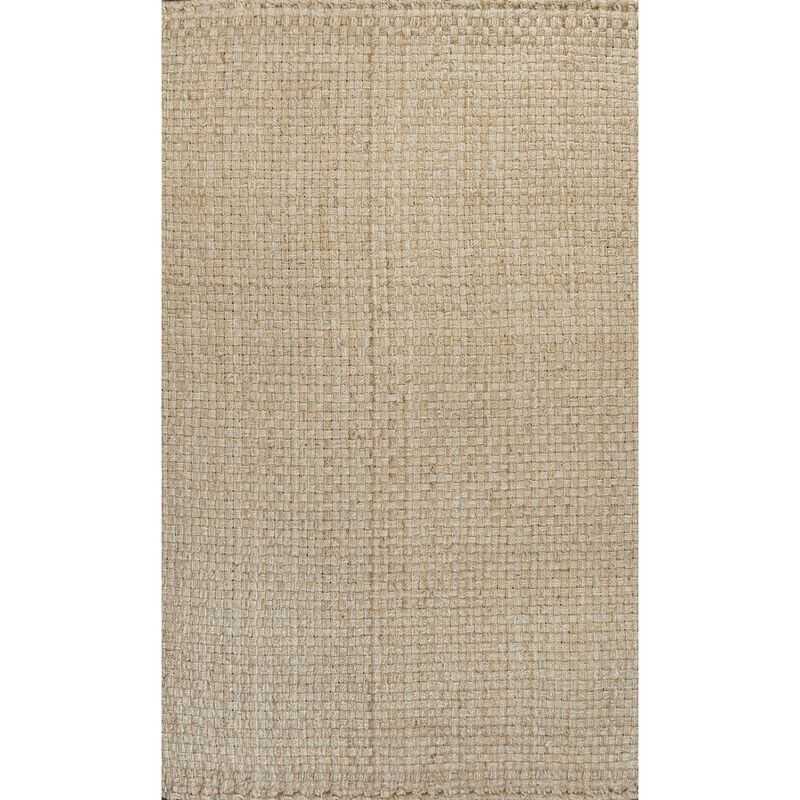 Estera Hand Woven Boucle Chunky Jute Ivory Rug