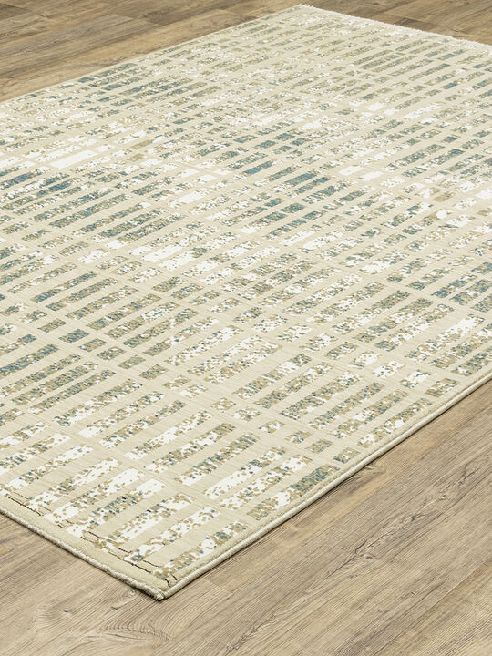 Reed 2'3" x 7'6" Ivory Rug