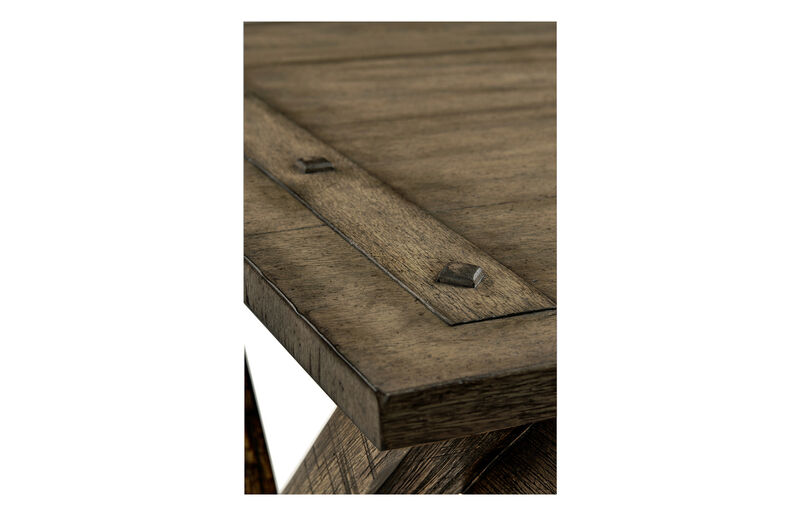 Accents Dark Driftwood Desk