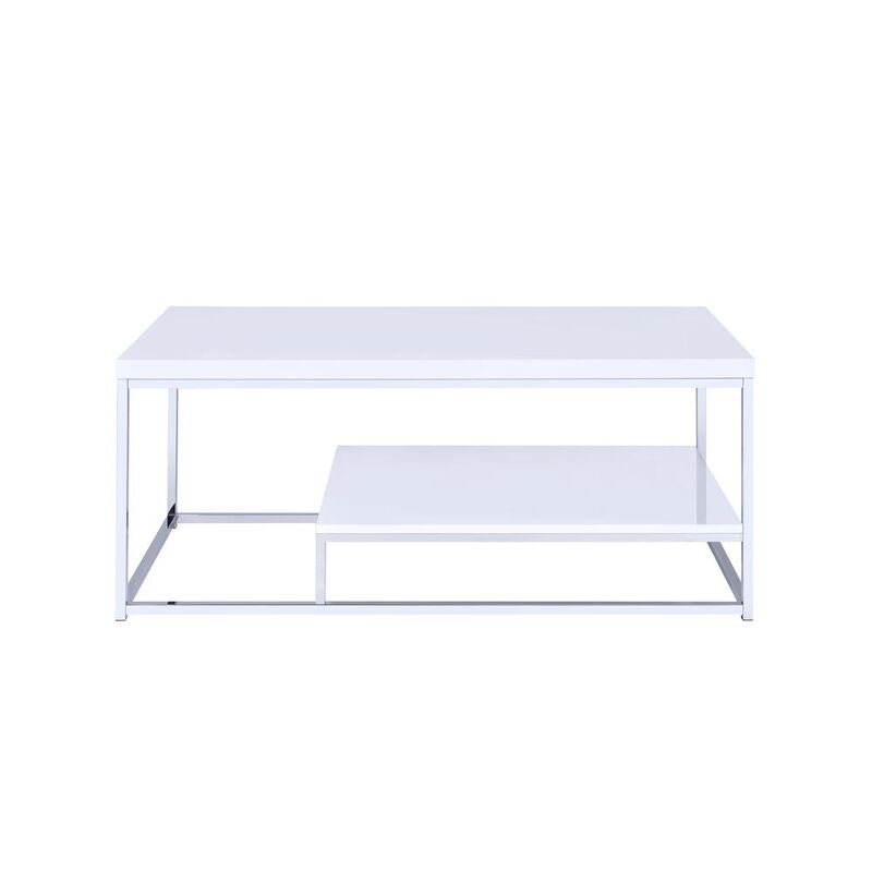 Lucia Cocktail Table, White