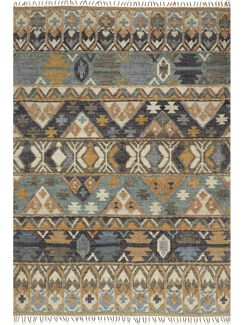 Owen Ocean/Camel 9'3" x 13' Rug