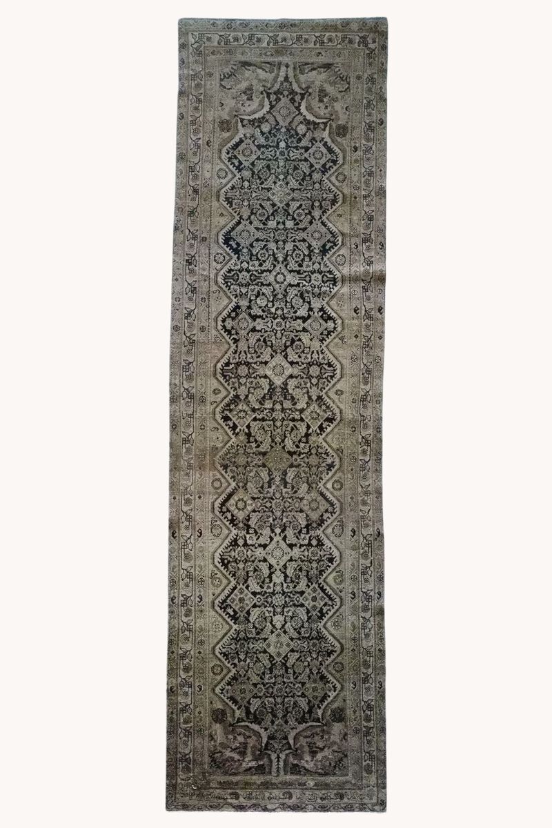 District Loom Antique Persian Malayer runner rug-Andes