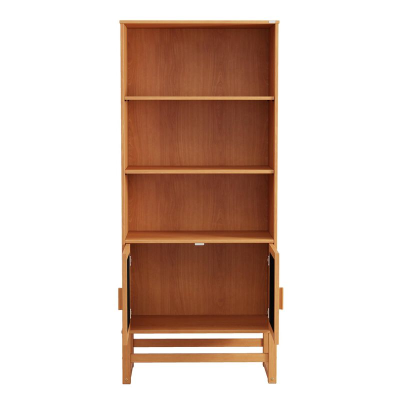 Talo 3 Shelf Bookcase with Closed Storage