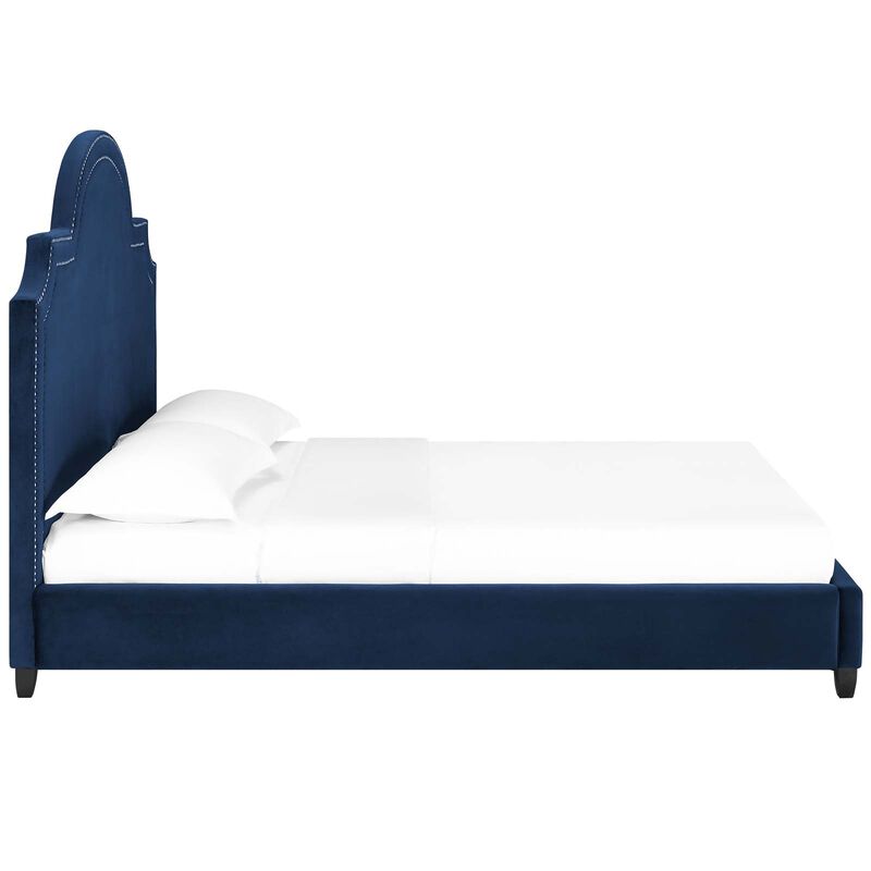 Modway - Primrose Queen Performance Velvet Platform Bed