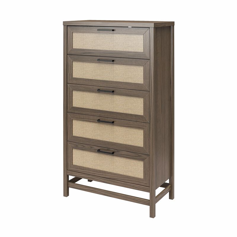 Lennon Tall 5 Drawer Dresser