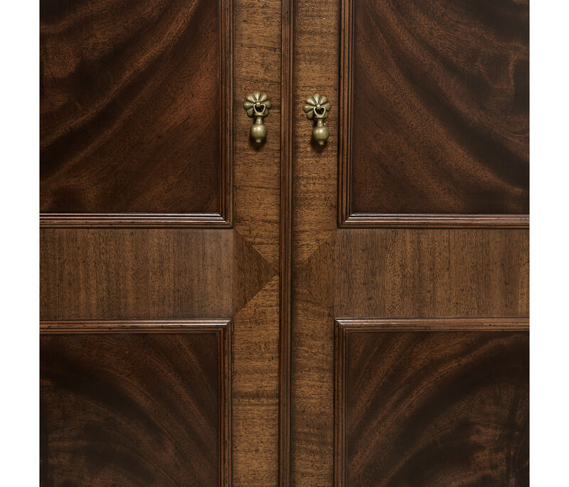 Gentleman's Mahogany Wardrobe