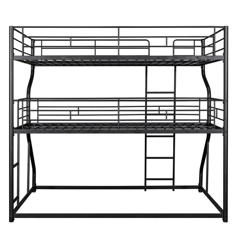 Merax Bedroom Triple Bunk Bed with Ladders