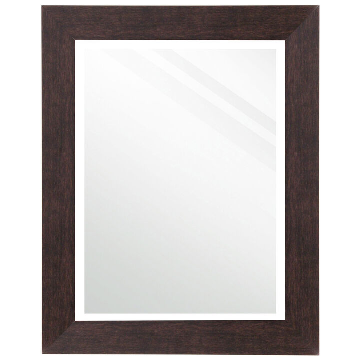 Mirror With Espresso Finish