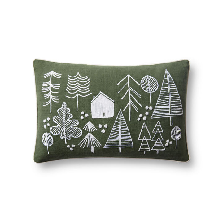 PLL0031 Forest 13"x21" Down Pillow