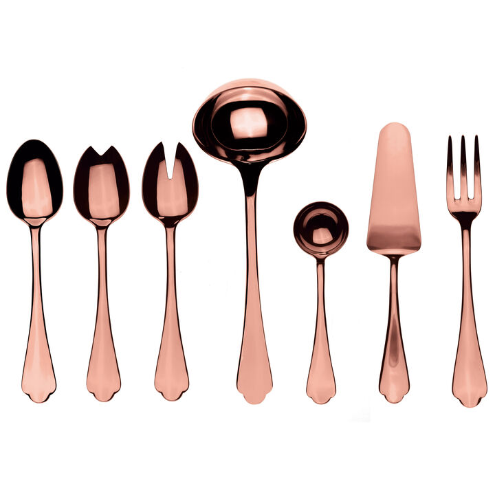 Dolce Vita Bronze Serving Set 7 Pieces