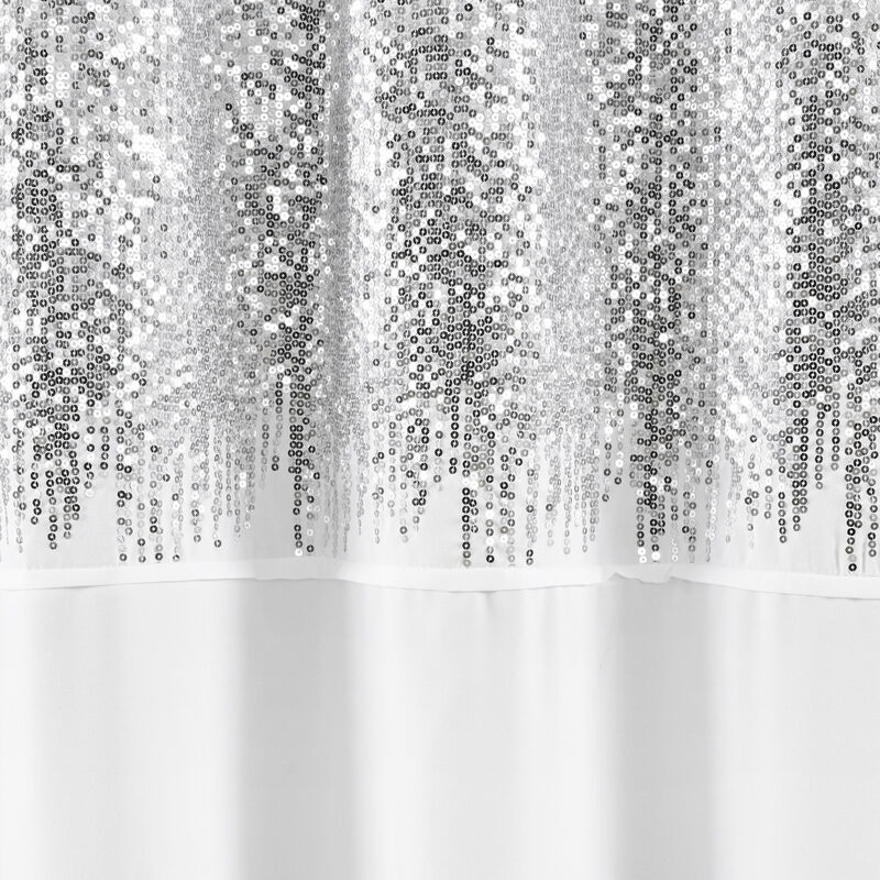 Shimmer Sequins Shower Curtain