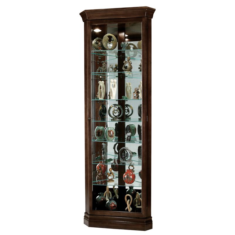 680484 Dustin Corner Curio Cabinet