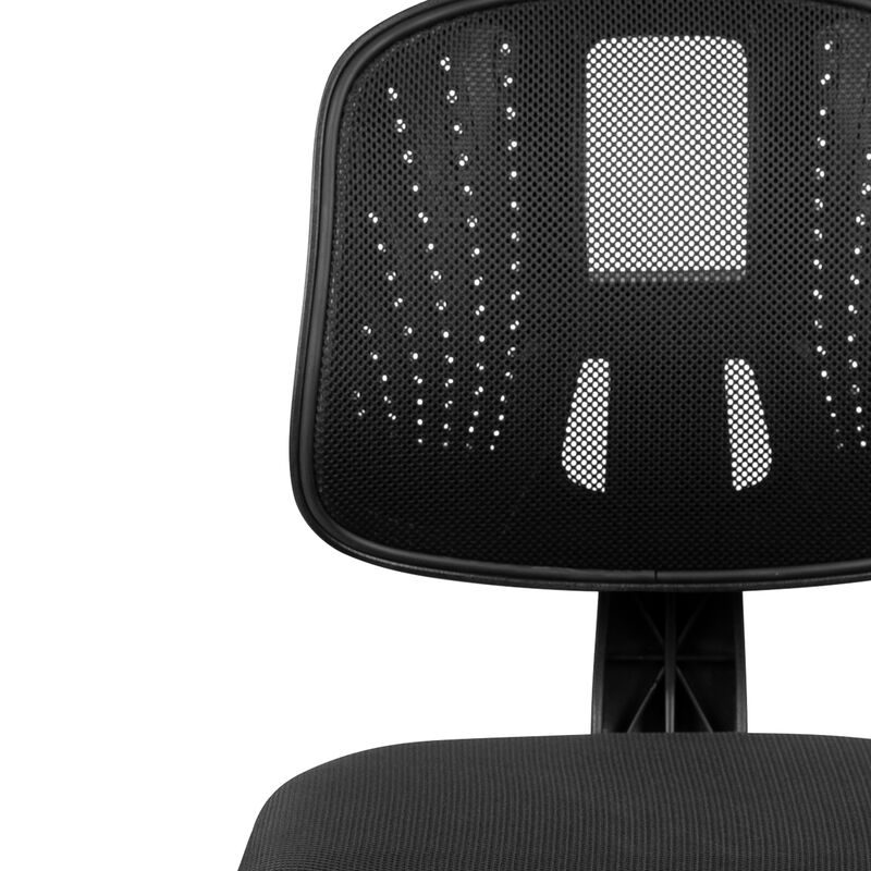 Flash Fundamentals Mid-Back Mesh Swivel Task Office Chair with Pivot Back