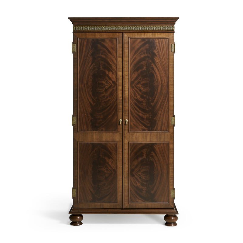 Gentleman's Mahogany Wardrobe