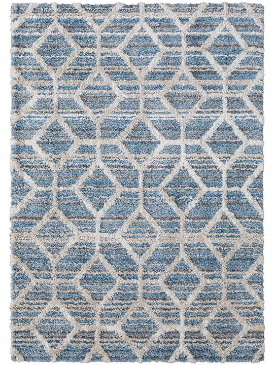 Mynka 39ICF Blue/Ivory 10' x 14' Rug