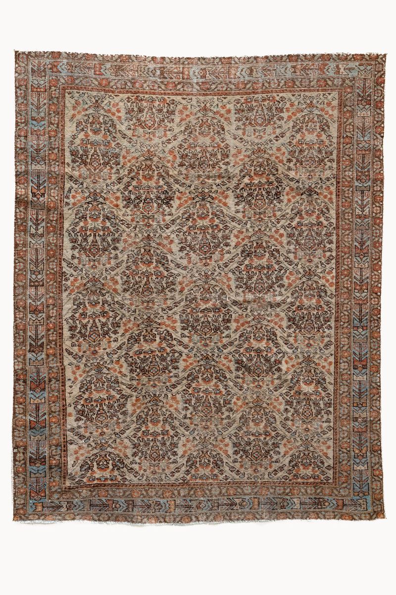 District Loom Vintage Afshar scatter rug-Vandalia