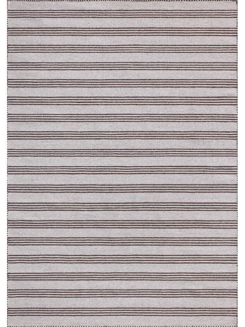 Charlie Silver/Bark 5'0" x 7'6" Area Rug by Magnolia Home by Joanna Gaines x Loloi