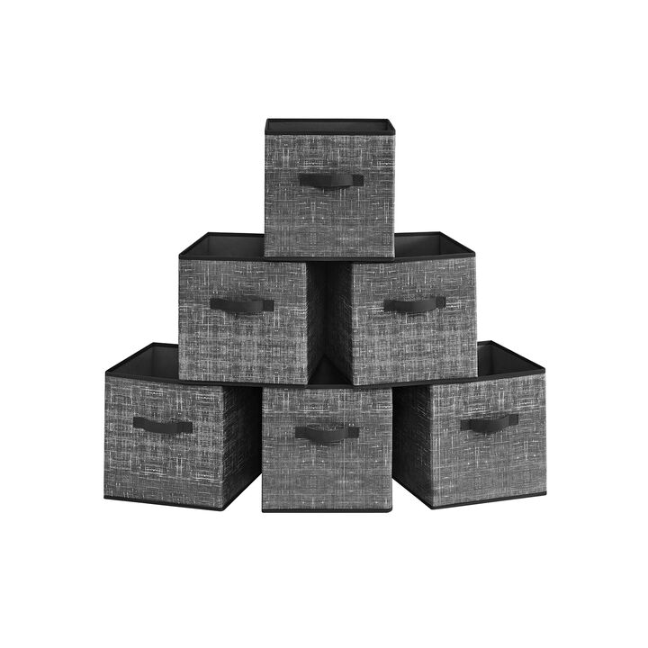 Non-Woven Fabric Storage Cubes with Double Handles