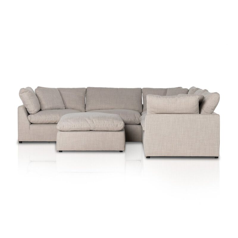 Stevie 5-Piece Sectional with Ottoman