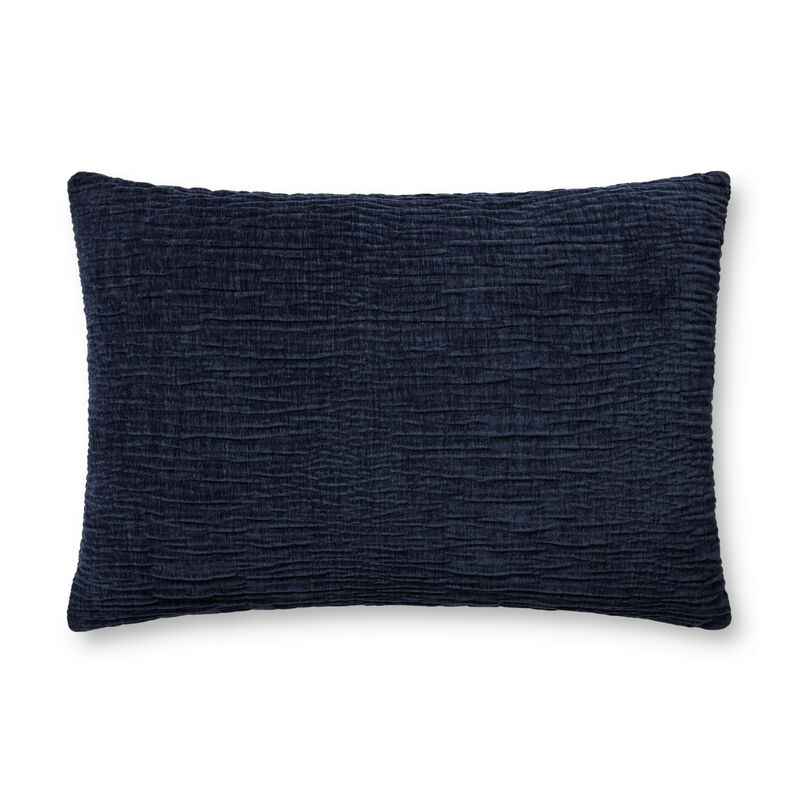 Navy 16''x26'' Down Pillow