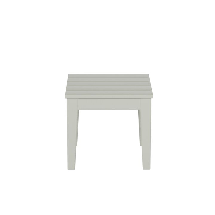 WestinTrends Outdoor Patio Modern Adirondack Side Table