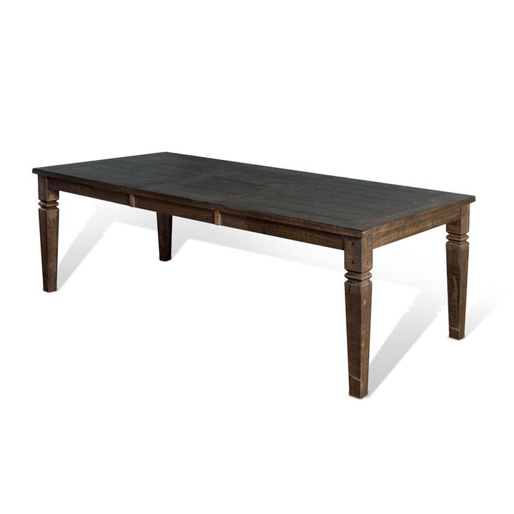 Sunny Designs Extension Dining Table with Butterfly Leaf