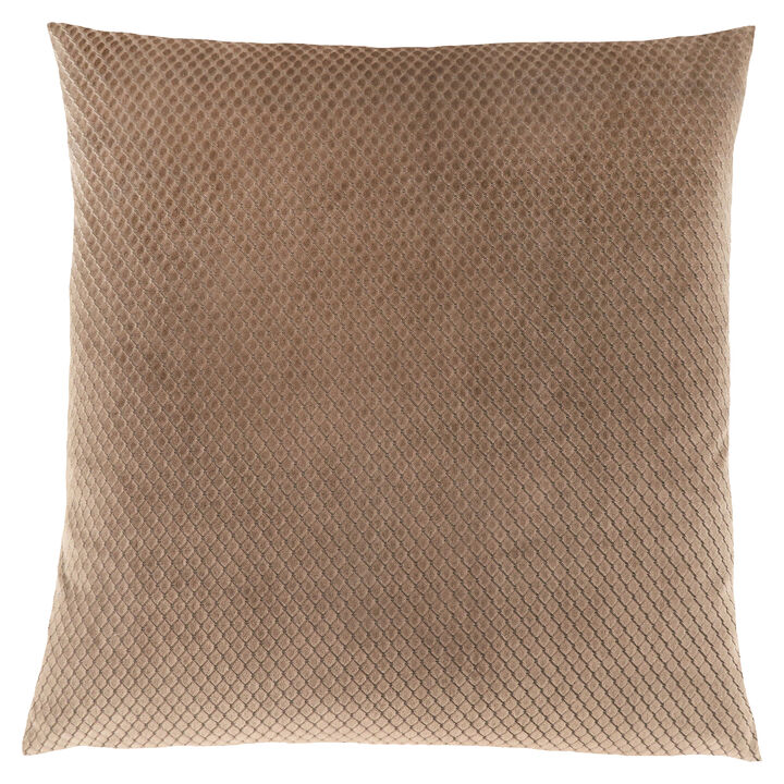 Monarch Specialties I 9310 Pillows, 18 X 18 Square, Insert Included, Decorative Throw, Accent, Sofa, Couch, Bedroom, Polyester, Hypoallergenic, Beige, Modern