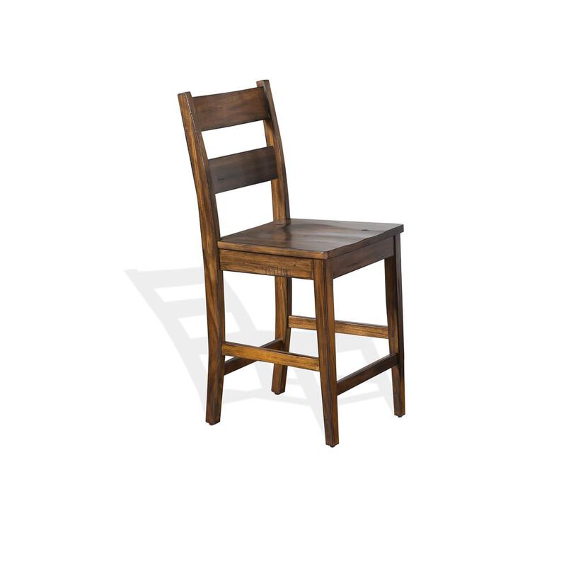 Sunny Designs Wood Ladderback Barstool