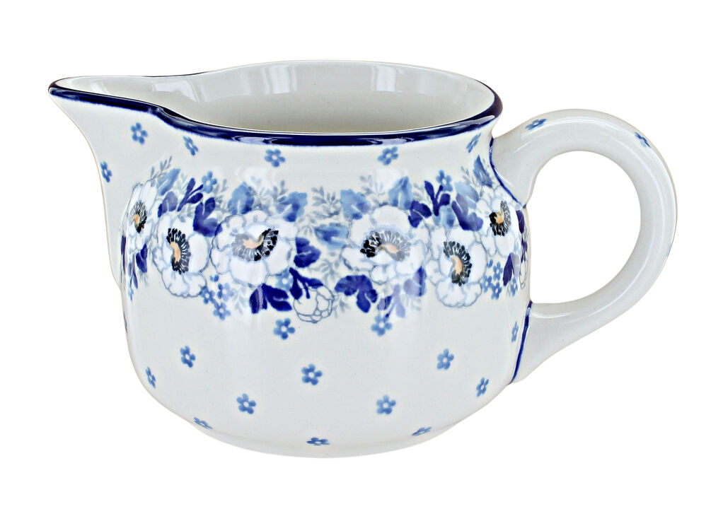 Blue Rose Polish Pottery Alyce Small Pitcher