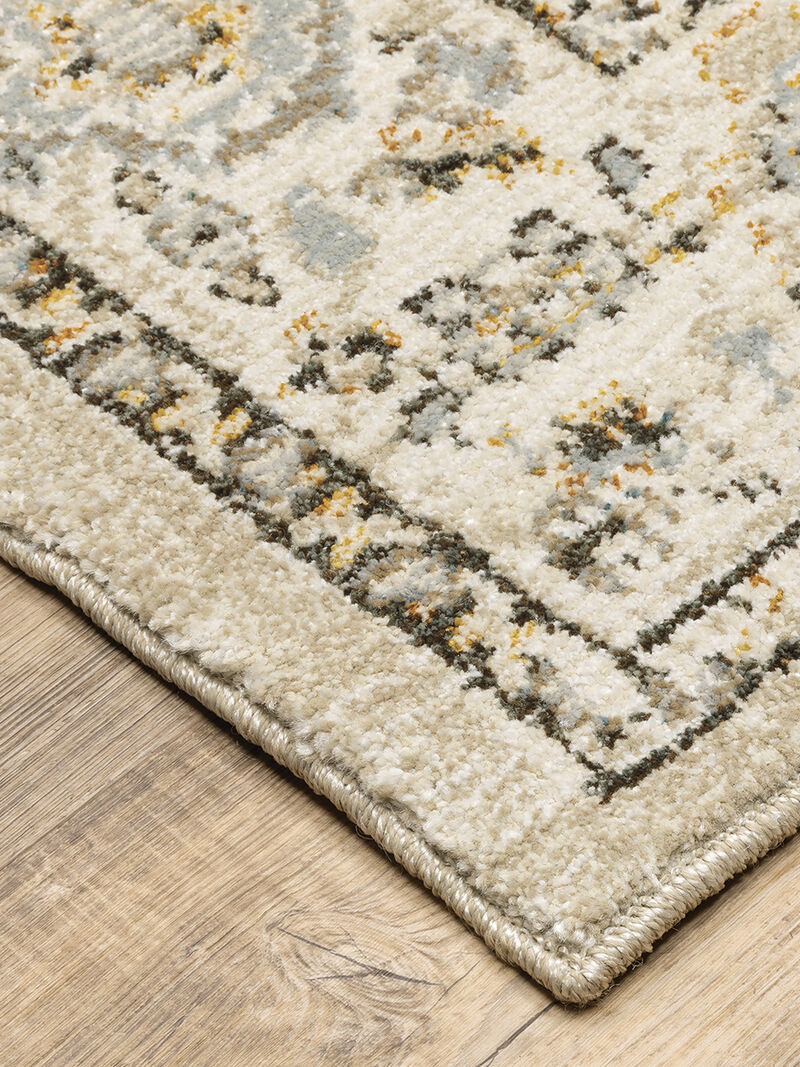 Andorra 2'3" x 8' Beige Rug