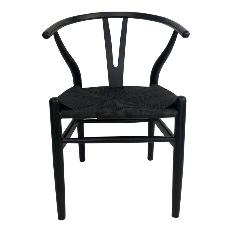Moe's Home Collection Ventana Dining Chair Black-Set Of Two