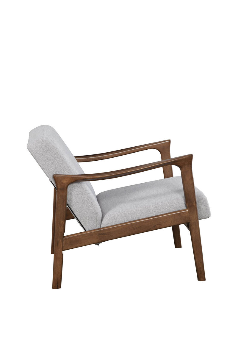 Zephyr Lounge Chair, Light Grey