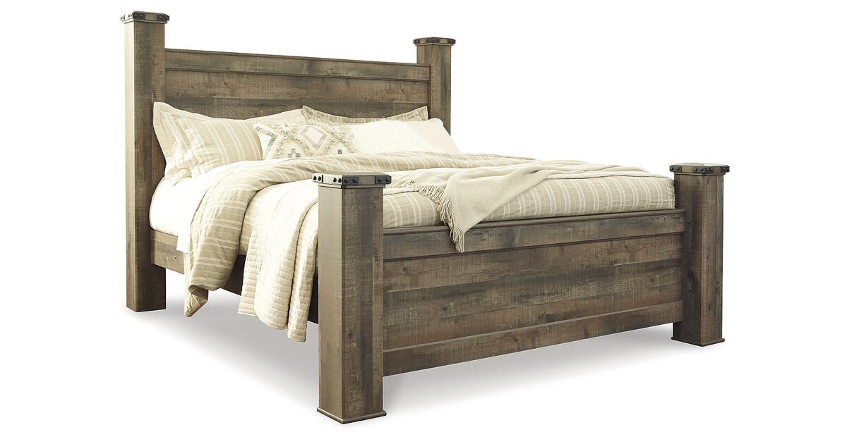 Trinell King Poster Bed